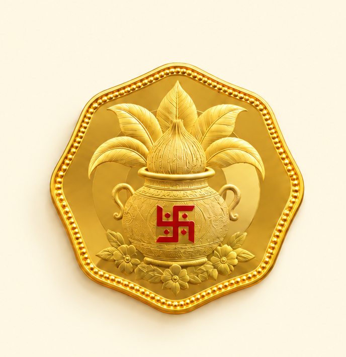 Shubh Aarambh Gold Coin