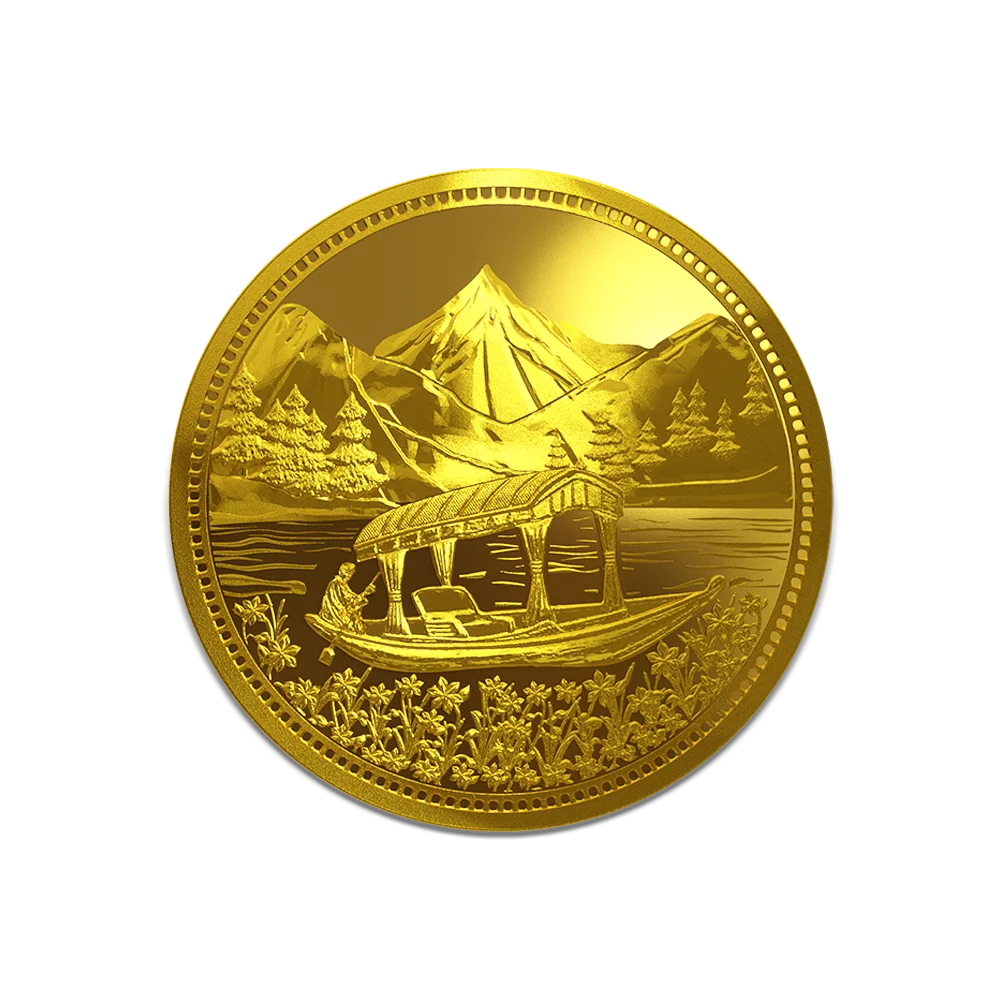 24K (999.9+) Purest 5 g Heaven on Earth Gold Coin